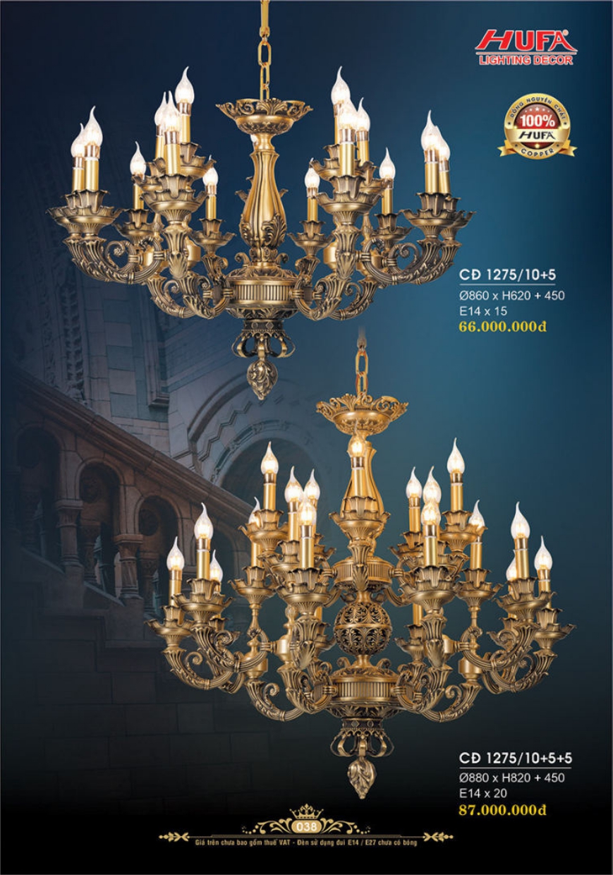 Bảng giá đèn trang trí HUFA